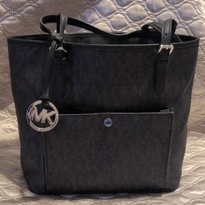 Michael Kors Charcoal Black Tote